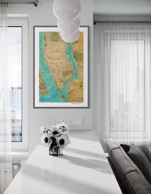 Manhattan Map | Limited Edition Prints